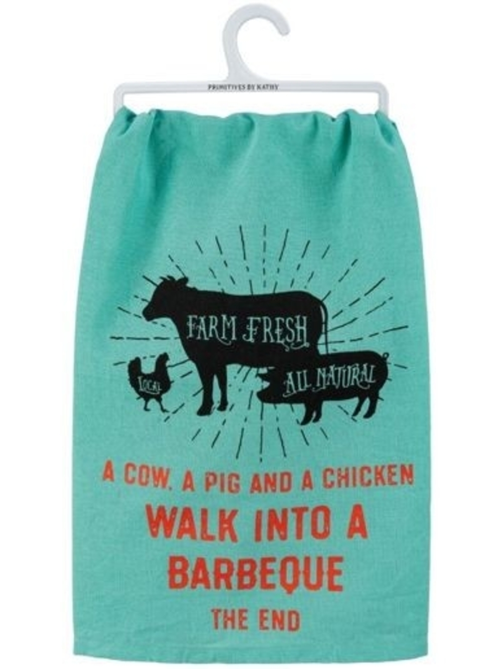 Primitives by Kathy Teal 'Farm Fresh' Graphic Kitchen Towel